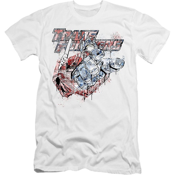 Spraymaling Optimus Prime Transformers T-skjorte XL