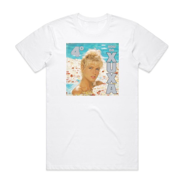 Xuxa 4 Xou Da Xuxa Album Cover T-shirt Hvid L