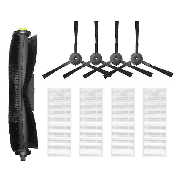 Qihoo 360 S10 X100 Max Robotstøvsuger Rullebørste Filter Sidebørste