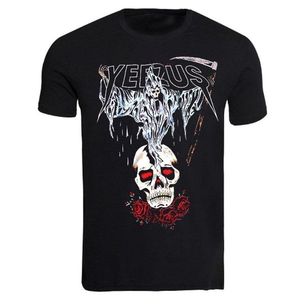 Yeezus Tour T-shirt Grim Reaper Kanye West Paris L