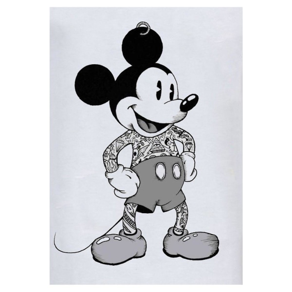 T-shirt Mickey Mouse Tatoveret XL