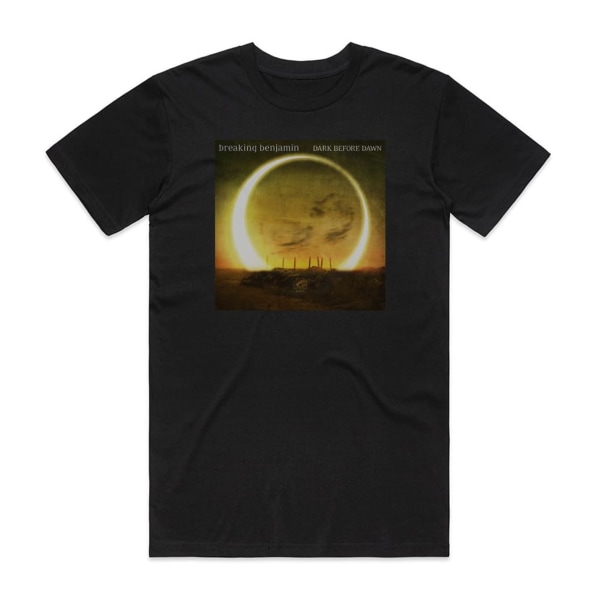 Breaking Benjamin Dark Before Dawn Album Cover T-Shirt Sort M