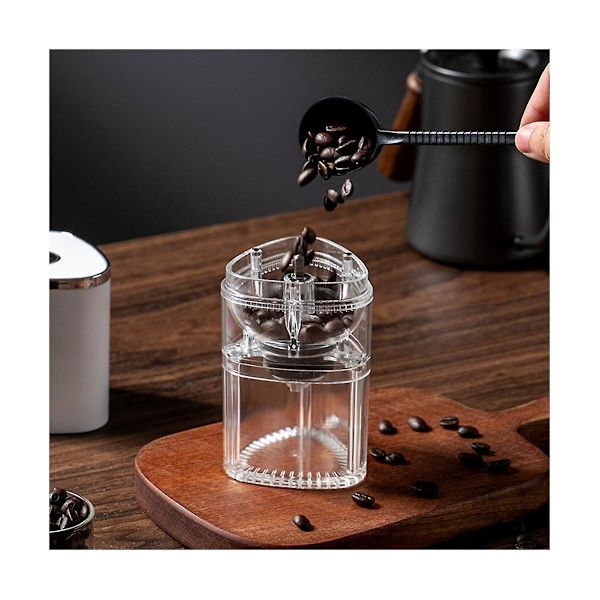 USB-kaffekvarn 155ml Professionell Keramisk Slipkärna Kaffebönor-Kvarn Bärbar Elektrisk