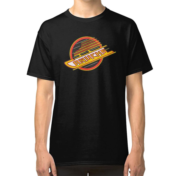 Vancouver Hockey - Retro Canucks Skate T-shirt S