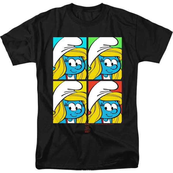 Smurfett Pop Art Smurfs T-shirt M