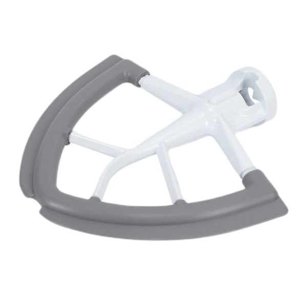 2X Udskiftningstilbehør til Mixer, Køkken Tilt Head Stand Mixer Edge Whisk, 4.5-5 Quart Flat
