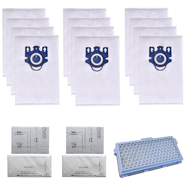 Støvsugerpose Hepa Filter-aa 50 til 3d Gn Compact C1 C2 Complete C2 C3 S4000 S5000 S6000 S8310 Støvsuger C