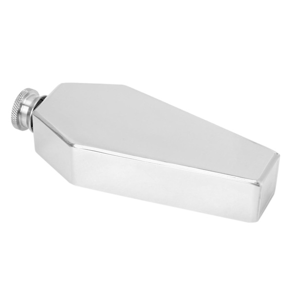 3X Mini Hip Flask 100ml Personifierad Kistaformad Rostfritt Stål Bärbar Hip Flask Reseflaska