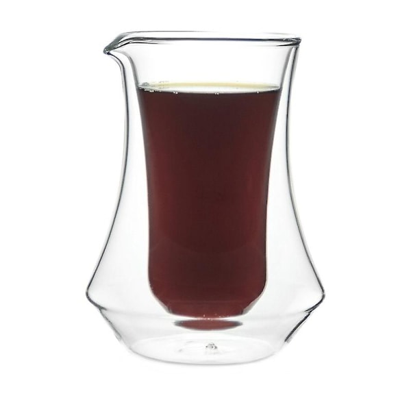 300ml dobbelt andeknabelkande i høj temperaturbestandigt glas