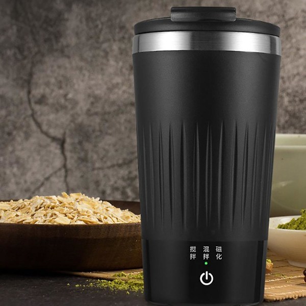Laderbar Automatisk Selvrorende Magnetisk Kopp Elektrisk Smart Blanding Kaffekopp for Proteinpulver