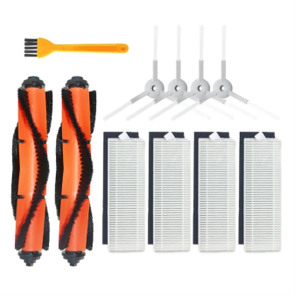 1 Set Huvudborste Sidoborste Hepafilter Moppduk Tillbehör för G1 Mjstg1 Mi Robotdammsugare Mopp Ese