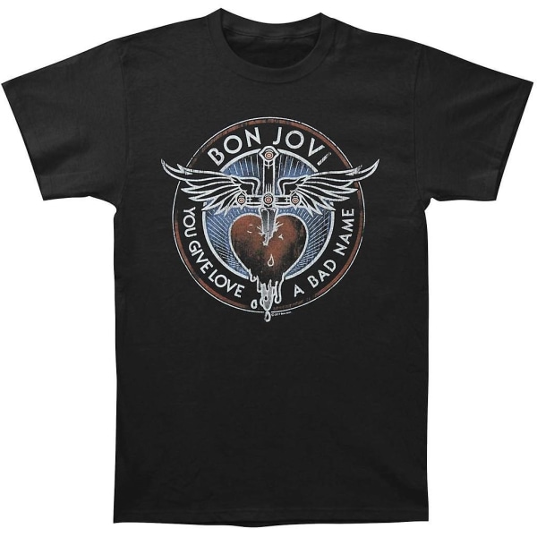 Bon Jovi Badname Nuorten T-paita XL