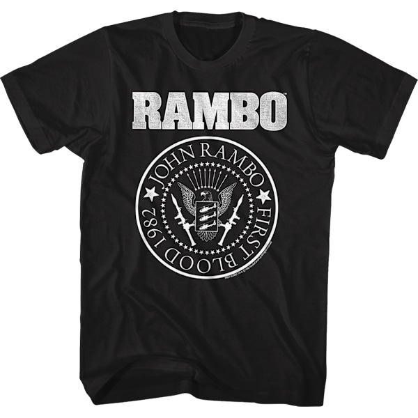 John Rambo -tipainen T-paita M