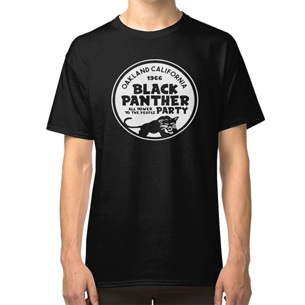 Oakland California 1966 Black Panther Party T-skjorte XL