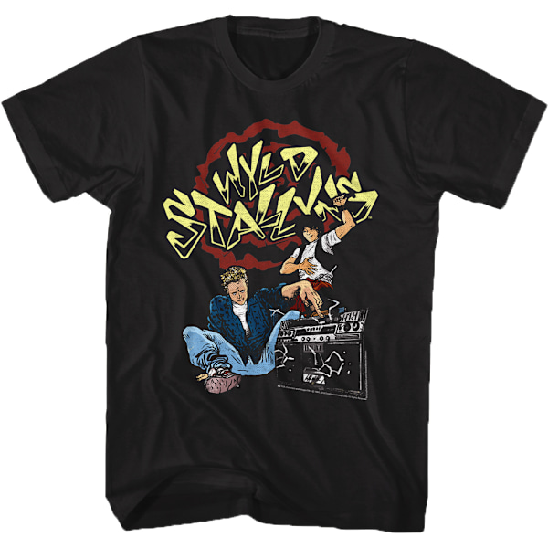 Animerede Wyld Stallyns T-shirt XL