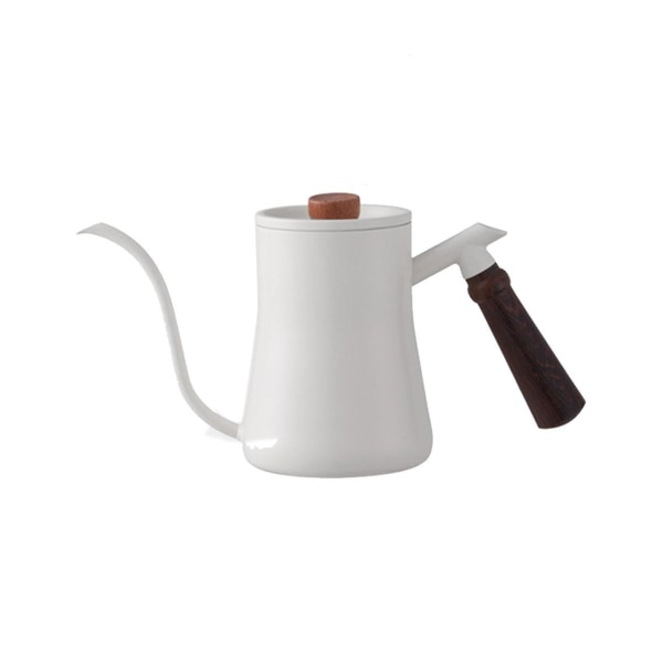 Kaffekanna Mjölkskummare Svanhalskanna Utlopp Rostfritt Stål Kaffe Te Mjölkkanna