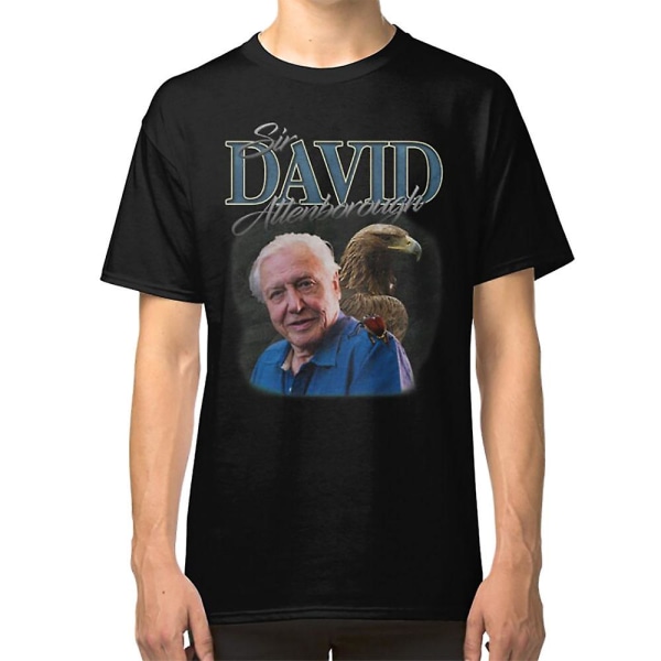 Sir David Attenborough T-shirt XXL