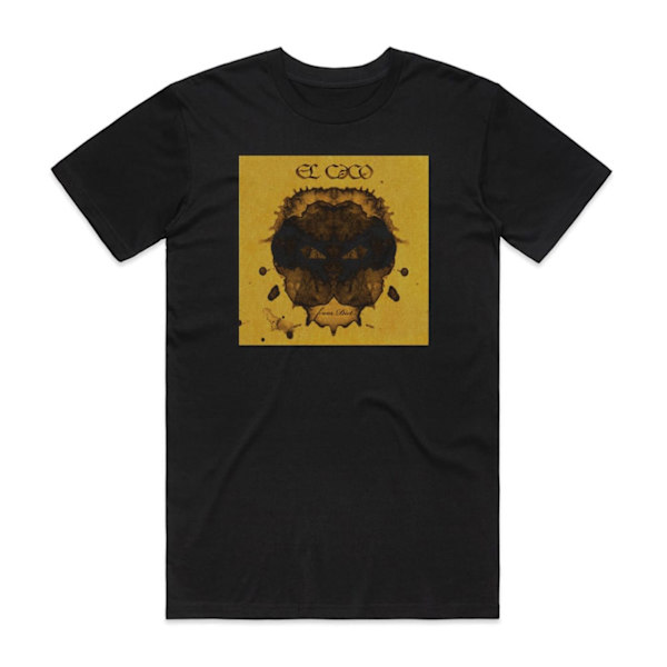 El Caco From Dirt Album Cover T-Shirt Sort M
