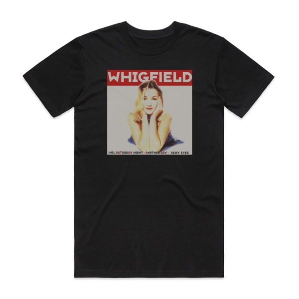 Whigfield Whigfield Album Cover T-skjorte Svart XXL