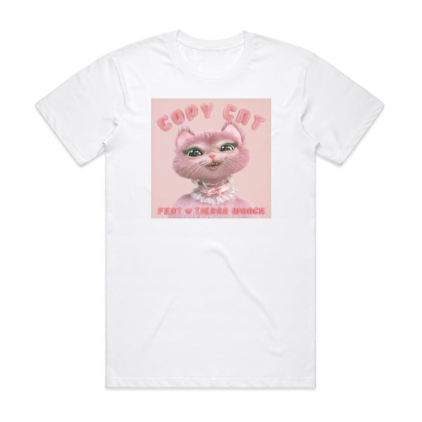 Melanie Martinez Copy Cat Album Cover T-shirt Vit M