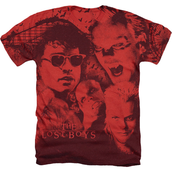 Stortryckt Lost Boys T-shirt XL