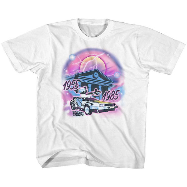 Tilbage Til Fremtiden Airbrush Ungdom T-shirt M