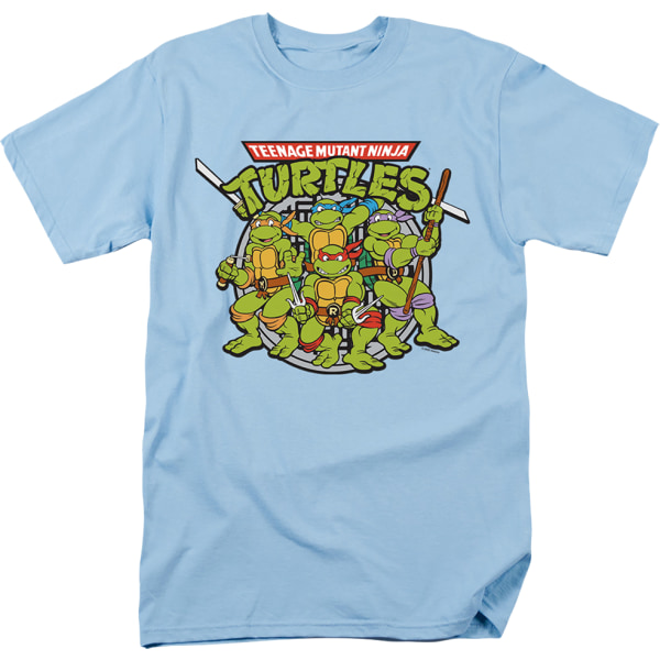 Retro gruppfoto Teenage Mutant Ninja Turtles T-shirt L