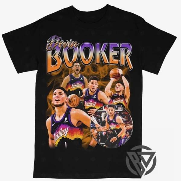Devin Booker T-paita Phoenix Suns NBA Koripallo (V2) T-paita M