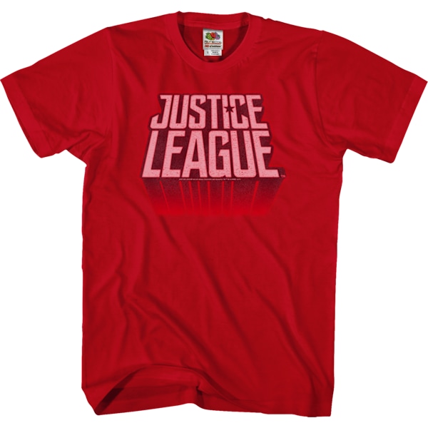 Justice League Vintage Logo DC Comics T-skjorte Ny XXXL