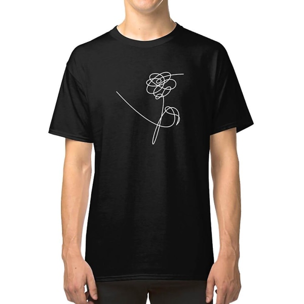 KPOP BTS Love Yourself Blommor: Pion T-shirt L