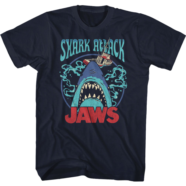 Shark Attack Circle Jaws T-shirt L