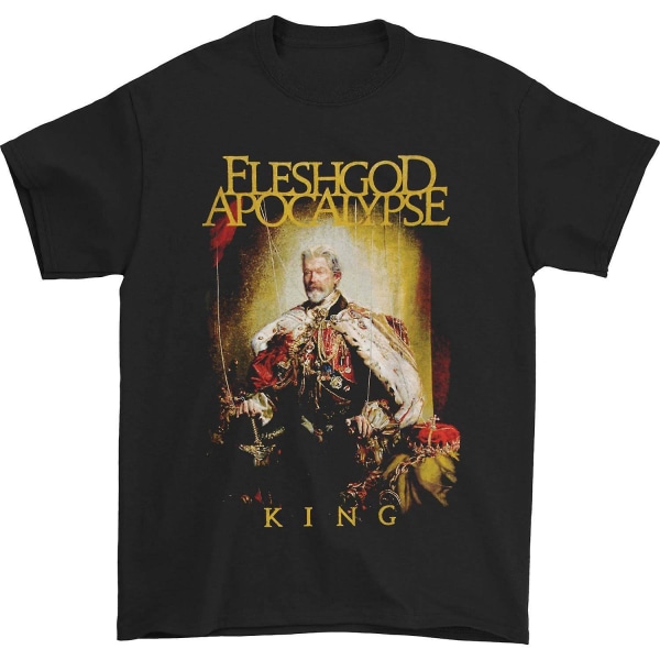 Fleshgod Apocalypse King 2016 -kiertue T-paita XL