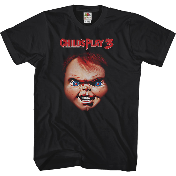 Chucky's Face Child's Play 3 T-skjorte M