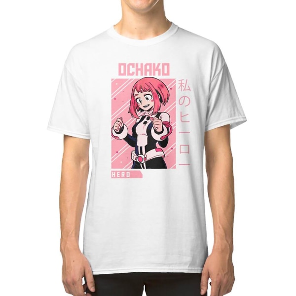 Ochaco Uraraka søt T-skjorte XXL