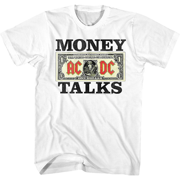 Moneytalks ACDC T-skjorte M