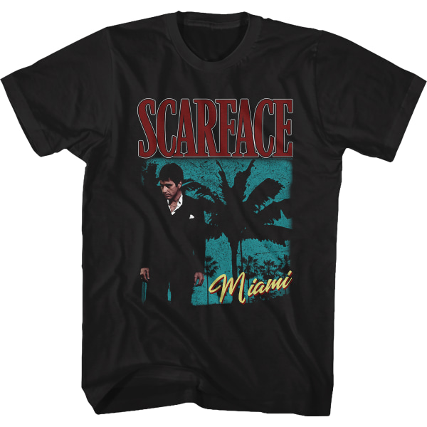 Miami Poster Scarface T-shirt L