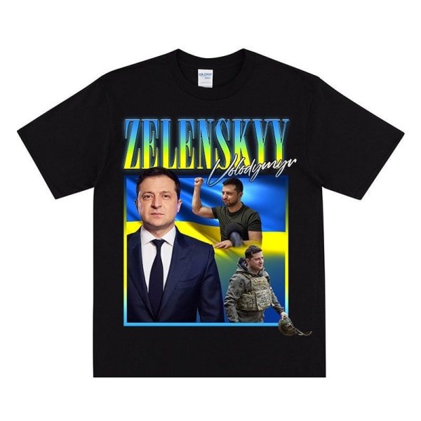 ZELENSKY Hyllning T-shirt Black L