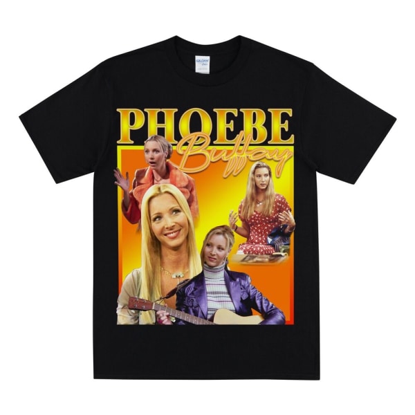 PHOEBE BUFFAY Tribute T-skjorte Black XL