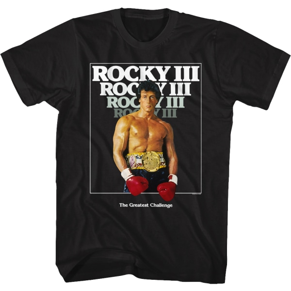 Classic Poster Rocky III T-Shirt XXL