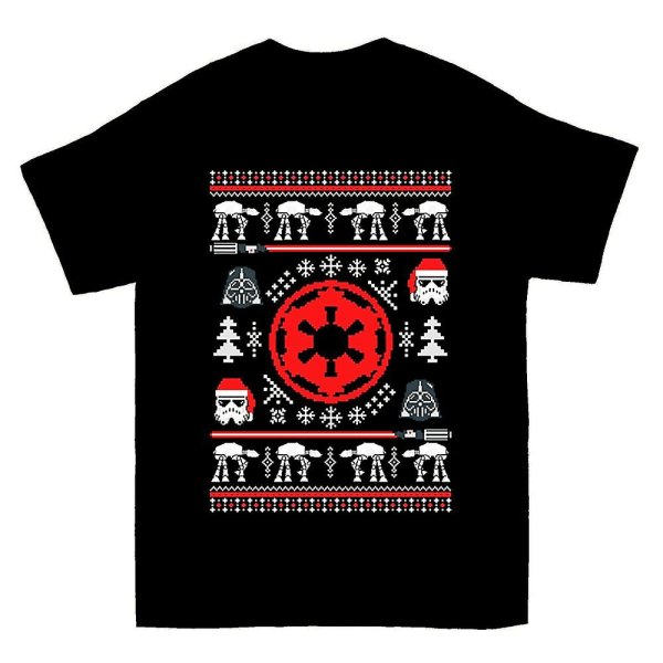 Galactic Space Christmas Enorm T-shirt M