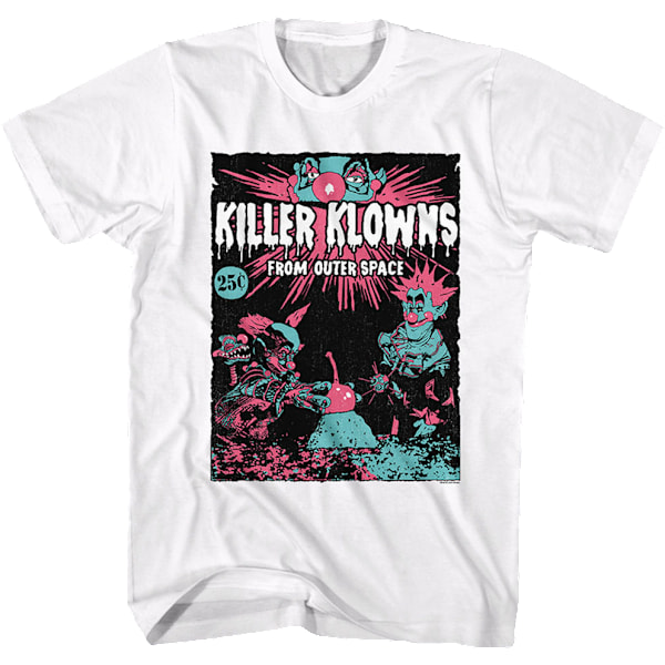 Comic Book Killer Clowns Fra Rummet T-Shirt L