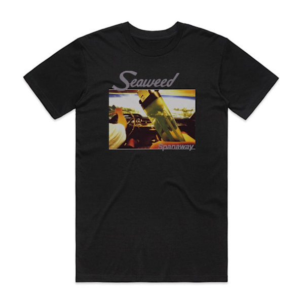 Seaweed Spanaway Album Cover T-shirt Svart XL