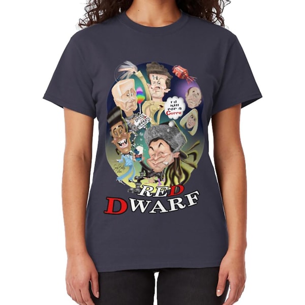 Red Dwarf T-shirt black S