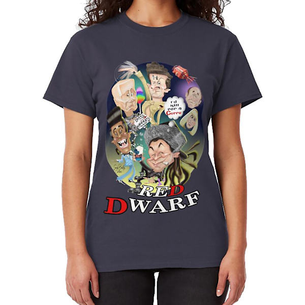Red Dwarf T-shirt navy M