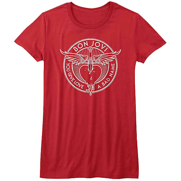 Junior You Give Love A Bad Name Bon Jovi T-skjorte XXXL