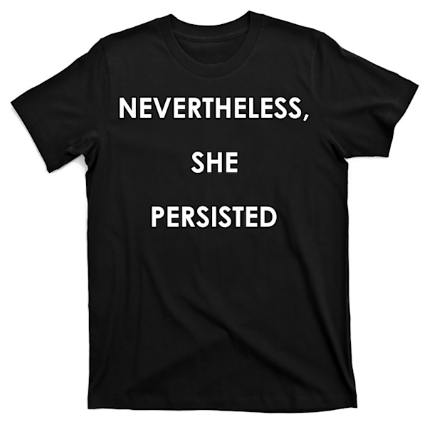 Alligevel, hun insisterede. Rosie Riverter Kvinders Rettigheder Poster T-Shirt XXXL
