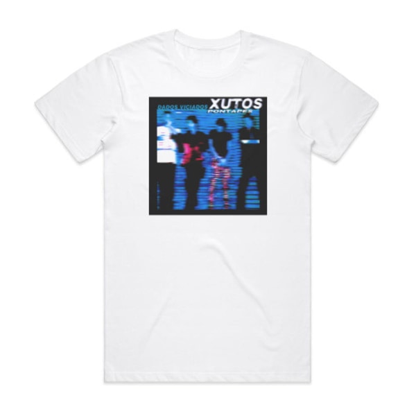 Xutos og Pontapes Dados Viciados Album Cover T-shirt Hvid L