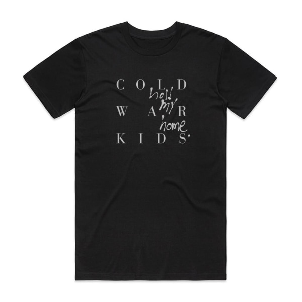Kalla kriget Kids Hold My Home 1 Album Cover T-Shirt Svart XXXL