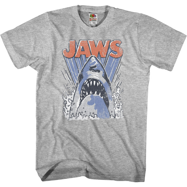 Jaws Animerade Haj T-shirt L