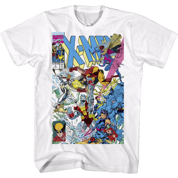 Vit 90-tals X-Men T-shirt Ny L